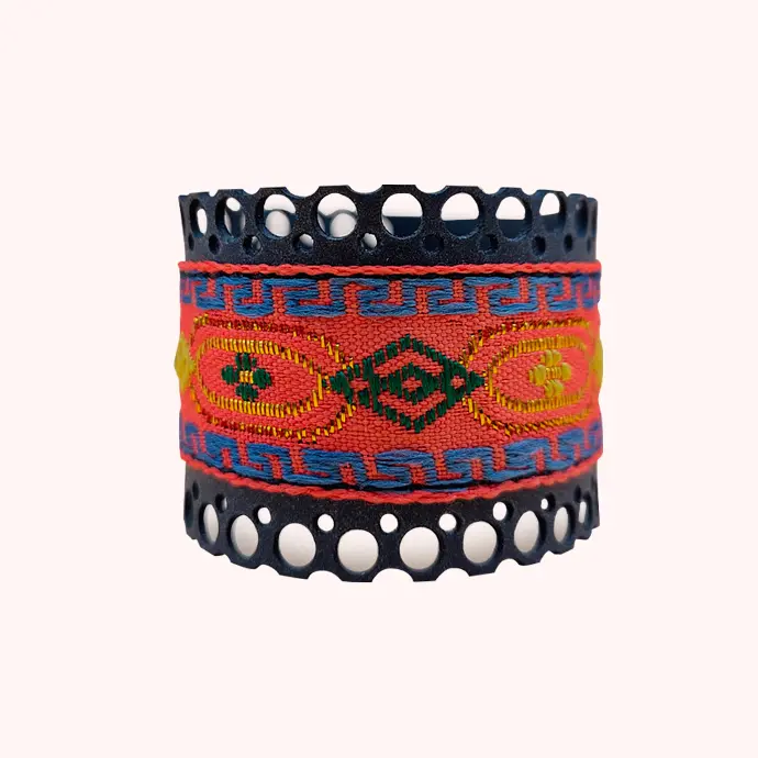 Bracelet artisanal, Bijou fait main (Eau et feu)